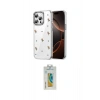 MARSİLYAN™- iPhone 15 Pro Max Kılıf Yörünge Form - Siyah Polymer Nano Ekran Koruyucu