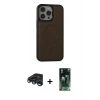 MARSİLYAN™- iPhone 15 Pro Max Kılıf Zirve Işık Serisi - Şeffaf 360 Full Body Arka Koruyucu + Raze Metal Kamera Lens - LT