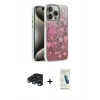 MARSİLYAN™- iPhone 15 Pro Max Kılıf Zirve Modern Prime - Şeffaf Pasifik Cam Ekran Koruyucu + Raze Metal Kamera Lens - LT