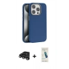 MARSİLYAN™- iPhone 15 Pro Max Kılıf Zirve Modern Prime - Şeffaf Pasifik Cam Ekran Koruyucu + Raze Metal Kamera Lens - TMGI