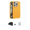 MARSİLYAN™- iPhone 15 Pro Max Kılıf Zirve Modern Prime - Siyah Bilvis 0.18mm Plus Cam Ekran Koruyucu + Raze Metal Kamera Lens - LT