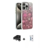 MARSİLYAN™- iPhone 15 Pro Max Kılıf Zirve Modern Prime - Siyah Bilvis 0.18mm Plus Cam Ekran Koruyucu + Raze Metal Kamera Lens - GS