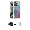 MARSİLYAN™- iPhone 15 Pro Max Kılıf Zirve Modern Prime - Siyah Bilvis 0.18mm Plus Cam Ekran Koruyucu + Raze Metal Kamera Lens - TMGI