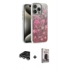 MARSİLYAN™- iPhone 15 Pro Max Kılıf Zirve Modern Prime - Siyah Bilvis Hayalet Cam Ekran Koruyucu + Raze Metal Kamera Lens - GS