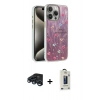 MARSİLYAN™- iPhone 15 Pro Max Kılıf Zirve Modern Prime - Siyah Bilvis Hayalet Cam Ekran Koruyucu + Raze Metal Kamera Lens - LT
