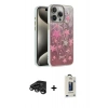 MARSİLYAN™- iPhone 15 Pro Max Kılıf Zirve Modern Prime - Siyah Bilvis Hayalet Cam Ekran Koruyucu + Raze Metal Kamera Lens - TMGI