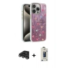 MARSİLYAN™- iPhone 15 Pro Max Kılıf Zirve Modern Prime - Siyah Bilvis Hayalet Cam Ekran Koruyucu + Raze Metal Kamera Lens - TMGI