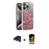 MARSİLYAN™- iPhone 15 Pro Max Kılıf Zirve Modern Prime - Siyah Buffer Cam Ekran Koruyucu + Raze Metal Kamera Lens - GS