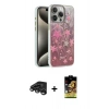 MARSİLYAN™- iPhone 15 Pro Max Kılıf Zirve Modern Prime - Siyah Buffer Cam Ekran Koruyucu + Raze Metal Kamera Lens - TMGI