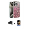 MARSİLYAN™- iPhone 15 Pro Max Kılıf Zirve Modern Prime - Siyah Buffer Hayalet Cam Ekran Koruyucu + Raze Metal Kamera Lens - GS