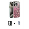 MARSİLYAN™- iPhone 15 Pro Max Kılıf Zirve Modern Prime - Siyah Joko Magic 5D Cam + PVD Metal Kamera Lens - LT