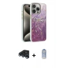 MARSİLYAN™- iPhone 15 Pro Max Kılıf Zirve Modern Prime - Siyah Joko Magic 5D Cam + Raze Metal Kamera Lens - LT
