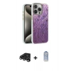 MARSİLYAN™- iPhone 15 Pro Max Kılıf Zirve Modern Prime - Siyah Joko Magic 5D Cam + Raze Metal Kamera Lens - TMGI