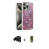 MARSİLYAN™- iPhone 15 Pro Max Kılıf Zirve Modern Prime - Siyah Joko Magic 5D Hayalet Cam + Raze Metal Kamera Lens - SH