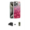 MARSİLYAN™- iPhone 15 Pro Max Kılıf Zirve Modern Prime - Siyah Joko Magic 5D Hayalet Cam + Raze Metal Kamera Lens - TMGI