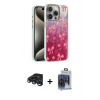 MARSİLYAN™- iPhone 15 Pro Max Kılıf Zirve Modern Prime - Siyah Vanessa Magic Cam + Raze Metal Kamera Lens - LT