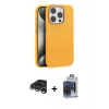 MARSİLYAN™- iPhone 15 Pro Max Kılıf Zirve Modern Prime - Siyah Vanessa Magic Cam + Raze Metal Kamera Lens - GS