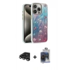 MARSİLYAN™- iPhone 15 Pro Max Kılıf Zirve Modern Prime - Siyah Vanessa Magic Cam + Raze Metal Kamera Lens - TMGI