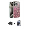 MARSİLYAN™- iPhone 15 Pro Max Kılıf Zirve Modern Prime - Siyah Vanessa Magic Cam + Raze Metal Kamera Lens - TMGI