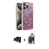 MARSİLYAN™- iPhone 15 Pro Max Kılıf Zirve Modern Prime - Siyah Vanessa Magic Cam + Raze Metal Kamera Lens - TMGI