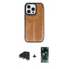 MARSİLYAN™- iPhone 15 Pro Max Kılıf Zirve Yansıma Serisi - Şeffaf 360 Full Body Arka Koruyucu + Raze Metal Kamera Lens - TMGI