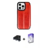 MARSİLYAN™- iPhone 15 Pro Max Kılıf Zirve Yansıma Serisi - Siyah Bilvis 5in1 3D Magic Cam Ekran Koruyucu + Raze Metal Kamera Lens - LT
