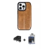 MARSİLYAN™- iPhone 15 Pro Max Kılıf Zirve Yansıma Serisi - Siyah Vanessa Magic Cam + Raze Metal Kamera Lens - GS