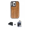 MARSİLYAN™- iPhone 15 Pro Max Kılıf Zirve Yansıma Serisi - Siyah Vanessa Magic Cam + Raze Metal Kamera Lens - LT