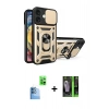 MARSİLYAN™- iPhone 16 Kılıf Ahenk Klasik - Şeffaf 360 Full Body Arka Koruyucu + Raze Metal Kamera Lens - LT