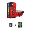 MARSİLYAN™- iPhone 16 Kılıf Ahenk Klasik - Şeffaf 360 Full Body Arka Koruyucu + PVD Metal Kamera Lens - MI