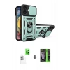 MARSİLYAN™- iPhone 16 Kılıf Ahenk Klasik - Şeffaf 360 Full Body Arka Koruyucu + Raze Metal Kamera Lens - BZ