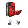 MARSİLYAN™- iPhone 16 Kılıf Ahenk Klasik - Şeffaf Pasifik Cam Ekran Koruyucu + Bilvis Titan Kamera Lens - GS