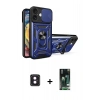 MARSİLYAN™- iPhone 16 Kılıf Ahenk Klasik - Siyah 360 Mat Full Body Arka Koruyucu + PVD Metal Kamera Lens - PE