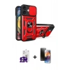 MARSİLYAN™- iPhone 16 Kılıf Ahenk Klasik - Siyah 3D Antistatik Mat Seramik Nano Ekran Koruyucu + Bilvis Titan Kamera Lens - GS