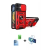 MARSİLYAN™- iPhone 16 Kılıf Ahenk Klasik - Siyah 3D Antistatik Seramik Nano Ekran Koruyucu + Raze Metal Kamera Lens - LT
