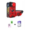 MARSİLYAN™- iPhone 16 Kılıf Ahenk Klasik - Siyah Bilvis 5in1 3D Magic Cam Ekran Koruyucu + Raze Metal Kamera Lens - PE