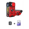 MARSİLYAN™- iPhone 16 Kılıf Ahenk Klasik - Siyah Bilvis 5in1 5D Magic Hayalet Cam Ekran Koruyucu + PVD Metal Kamera Lens - MI