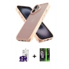 MARSİLYAN™- iPhone 16 Kılıf Atlas Form - Şeffaf 360 Full Body Arka Koruyucu + Bilvis Titan Kamera Lens - SH