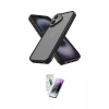 MARSİLYAN™- iPhone 16 Kılıf Atlas Form - Şeffaf Pasifik Cam Ekran Koruyucu