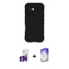 MARSİLYAN™- iPhone 16 Kılıf Atlas Koleksiyonu - Siyah Bilvis 5in1 3D Magic Cam Ekran Koruyucu + Bilvis Titan Kamera Lens - GS