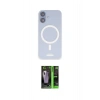 MARSİLYAN™- iPhone 16 Kılıf Çekirdek Klasik - Şeffaf 360 Full Body Arka Koruyucu