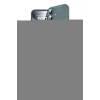 MARSİLYAN™- iPhone 16 Kılıf Eksen Form Prime - Siyah Bilvis 5in1 5D Magic Hayalet Cam Ekran Koruyucu + PVD Metal Kamera Lens - YL