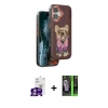 MARSİLYAN™- iPhone 16 Kılıf İz Minimal Koleksiyonu - Şeffaf 360 Full Body Arka Koruyucu + Bilvis Titan Kamera Lens - GS
