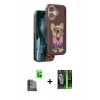 MARSİLYAN™- iPhone 16 Kılıf İz Minimal Koleksiyonu - Şeffaf 360 Full Body Arka Koruyucu + Raze Metal Kamera Lens - SH