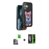 MARSİLYAN™- iPhone 16 Kılıf İz Minimal Koleksiyonu - Şeffaf 360 Full Body Arka Koruyucu + Raze Metal Kamera Lens - SH