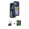 MARSİLYAN™- iPhone 16 Kılıf İz Minimal Koleksiyonu - Şeffaf 360 Full Body Arka Koruyucu + Bilvis Titan Kamera Lens - YL
