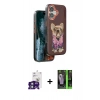 MARSİLYAN™- iPhone 16 Kılıf İz Minimal Koleksiyonu - Şeffaf 360 Full Body Arka Koruyucu + Bilvis Titan Kamera Lens - YL