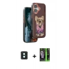MARSİLYAN™- iPhone 16 Kılıf İz Minimal Koleksiyonu - Şeffaf 360 Full Body Arka Koruyucu + PVD Metal Kamera Lens - YL