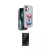 MARSİLYAN™- iPhone 16 Kılıf İz Minimal Koleksiyonu - Siyah 3D Antistatik Hayalet Cam Ekran Koruyucu