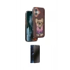 MARSİLYAN™- iPhone 16 Kılıf İz Minimal Koleksiyonu - Siyah 3D Antistatik Hayalet Cam Ekran Koruyucu